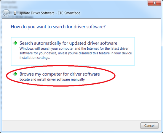 Update Driver Software Update Driver Software